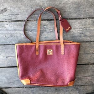 Dooney & Bourke authentic large red purse